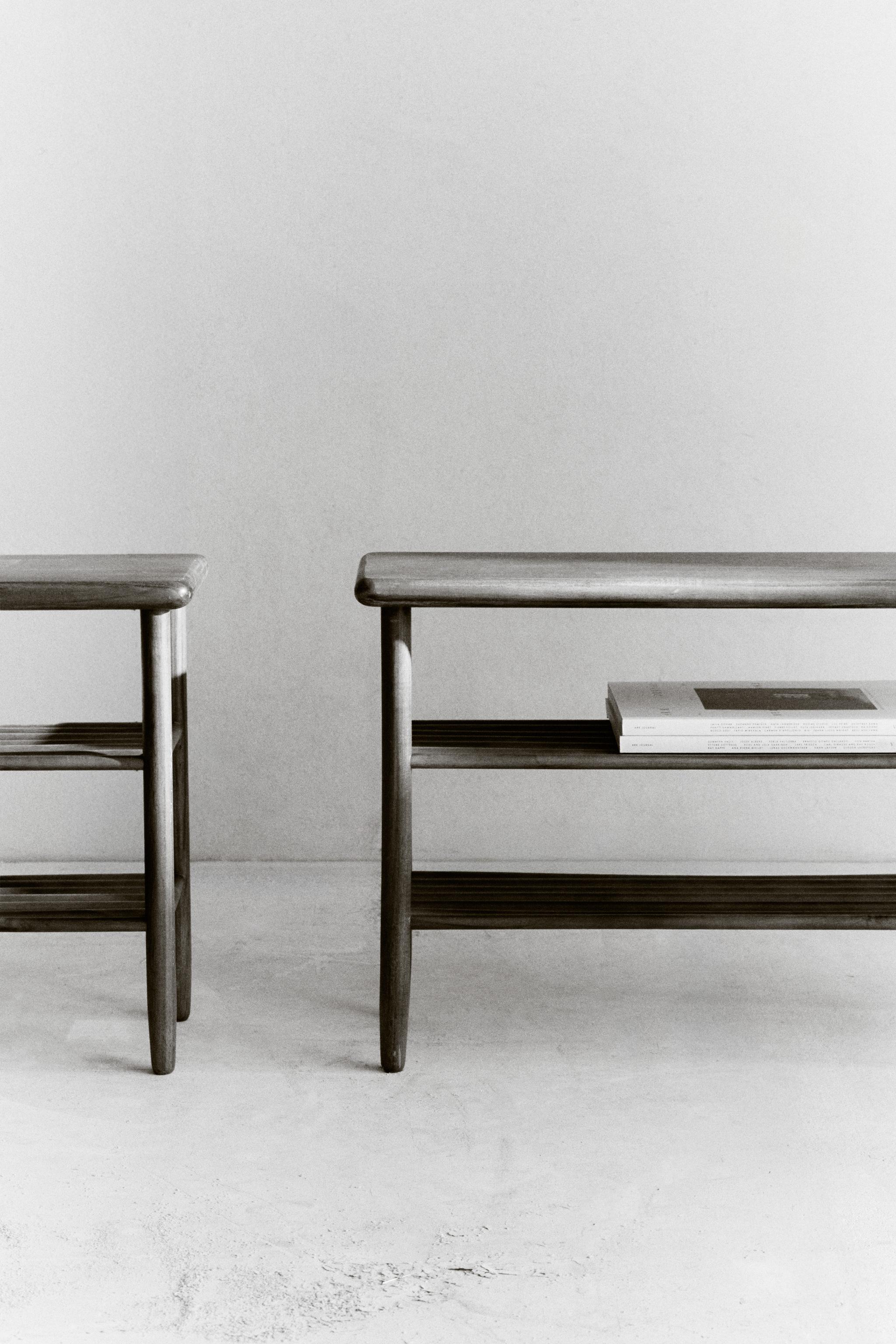 ACACIA SHOE BENCH
